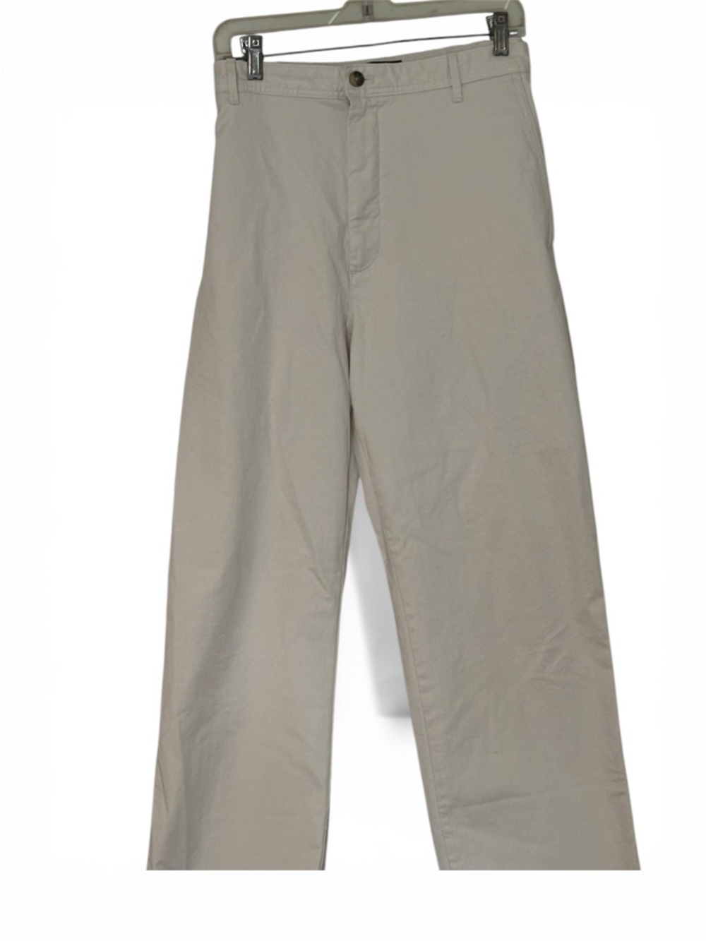 Banana Republic Wide-Leg Pants in Light Beige/Cream